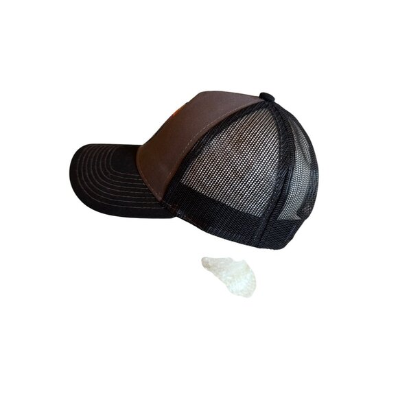 Colorado Patch Mesh Trucker Hat Black & Gray Adjustable Snapback Cap Made In Vie - Picture 2 of 5